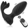 MyPlayToys Plug Vibrant Curved Conik 8 x 3.5cm Noir